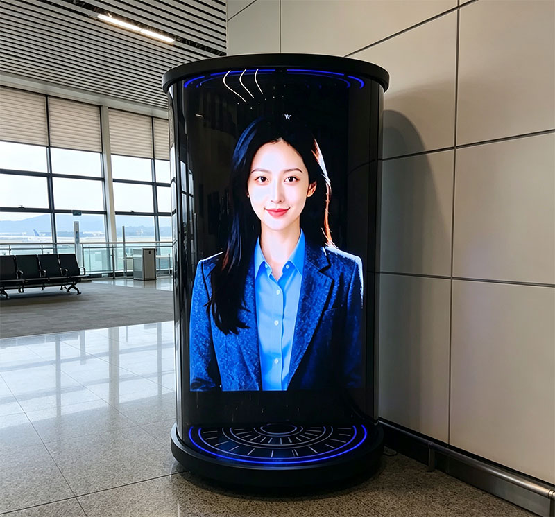 AI 数字人交互一体机与 3D 全息舱，赋能机场候机厅智慧出行服务 正文