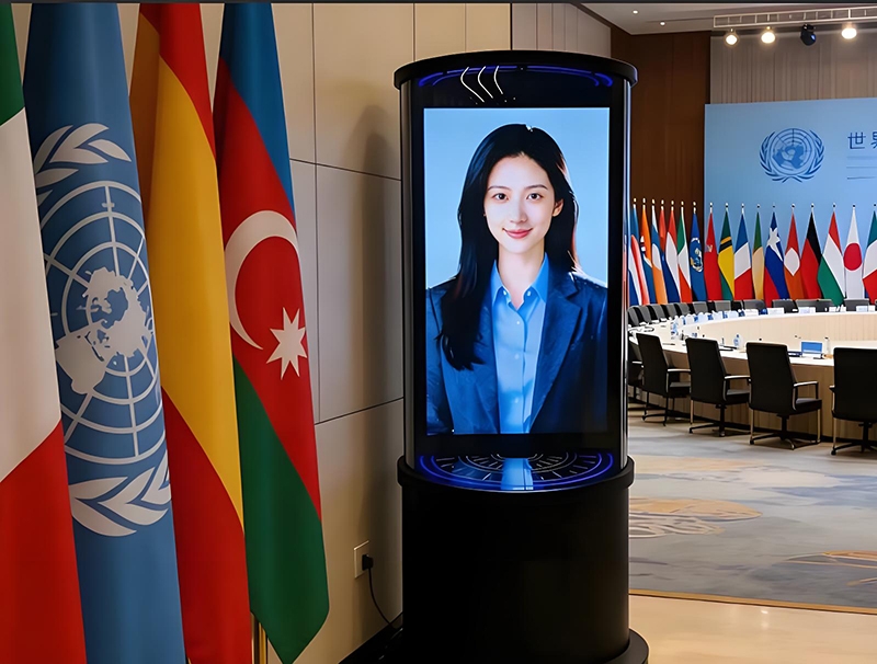 国际会议中心AI数字人交互一体机(图1)