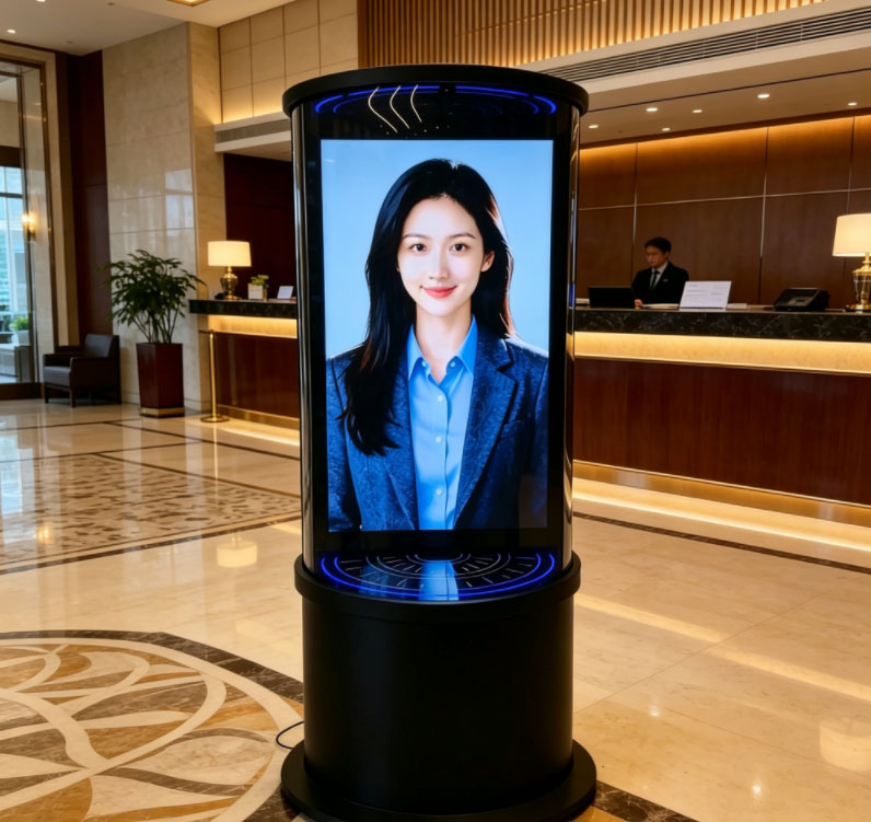 酒店AI数字人接待解决方案(图1)